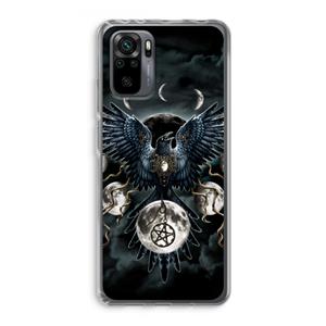 CaseCompany Sinister Wings: Xiaomi Redmi Note 10 Pro Transparant Hoesje