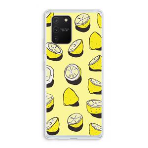CaseCompany When Life Gives You Lemons...: Samsung Galaxy S10 Lite Transparant Hoesje