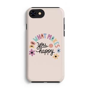 CaseCompany Happy days: iPhone 8 Tough Case