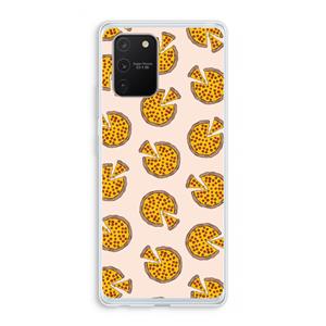 CaseCompany You Had Me At Pizza: Samsung Galaxy S10 Lite Transparant Hoesje