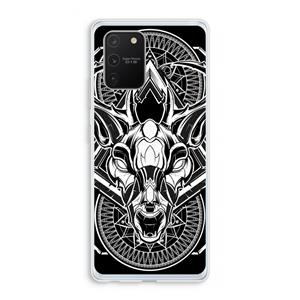 CaseCompany Oh Deer: Samsung Galaxy S10 Lite Transparant Hoesje