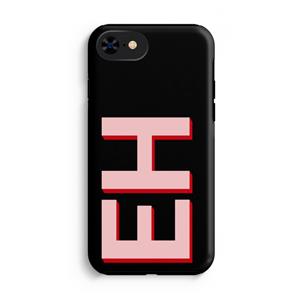 CaseCompany Monogram: iPhone 8 Tough Case