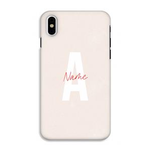 CaseCompany Strawberry Milkshake: iPhone XS Tough Case