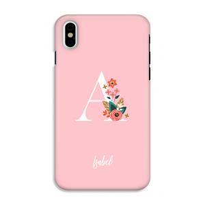 CaseCompany Pink Bouquet: iPhone XS Tough Case