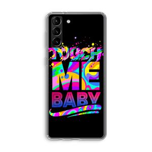 CaseCompany Touch Me: Samsung Galaxy S21 Plus Transparant Hoesje
