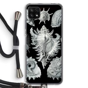 CaseCompany Haeckel Prosobranchia: Samsung Galaxy A22 5G Transparant Hoesje met koord