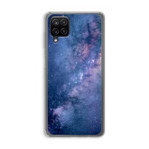CaseCompany Nebula: Samsung Galaxy A12 Transparant Hoesje
