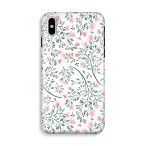 CaseCompany Sierlijke bloemen: iPhone XS Tough Case