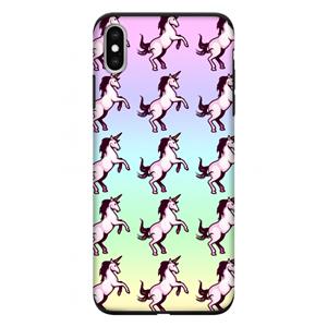 CaseCompany Musketon Unicorn: iPhone XS Max Tough Case