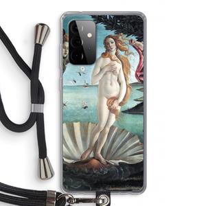 CaseCompany Birth Of Venus: Samsung Galaxy A72 5G Transparant Hoesje met koord
