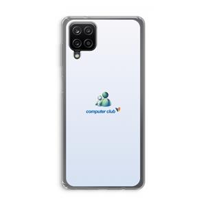 CaseCompany MSN: Samsung Galaxy A12 Transparant Hoesje