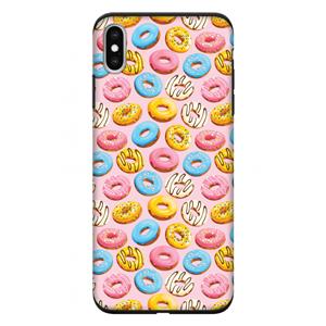 CaseCompany Pink donuts: iPhone XS Max Tough Case