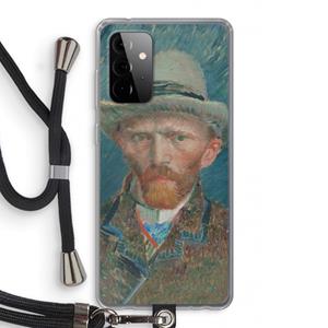 CaseCompany Van Gogh: Samsung Galaxy A72 5G Transparant Hoesje met koord
