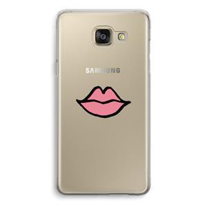 CaseCompany Kusje: Samsung Galaxy A5 (2016) Transparant Hoesje