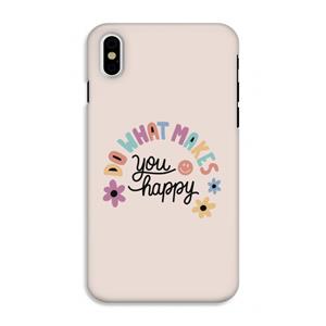 CaseCompany Happy days: iPhone XS Tough Case