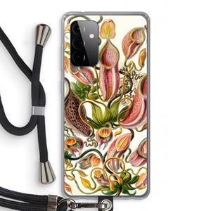 CaseCompany Haeckel Nepenthaceae: Samsung Galaxy A72 5G Transparant Hoesje met koord