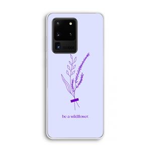 CaseCompany Be a wildflower: Samsung Galaxy S20 Ultra Transparant Hoesje