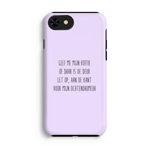 CaseCompany Ochtendhumeur: iPhone 8 Tough Case