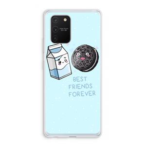 CaseCompany Best Friend Forever: Samsung Galaxy S10 Lite Transparant Hoesje