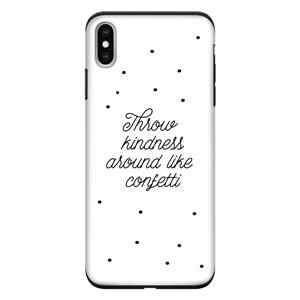 CaseCompany Confetti: iPhone XS Max Tough Case