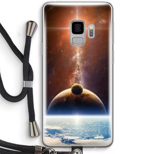 CaseCompany Omicron 2019: Samsung Galaxy S9 Transparant Hoesje met koord