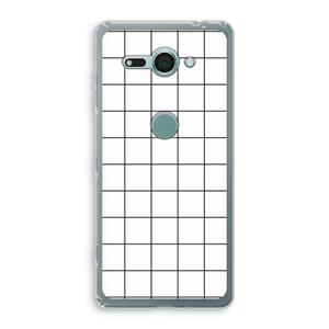 CaseCompany Rooster: Sony Xperia XZ2 Compact Transparant Hoesje