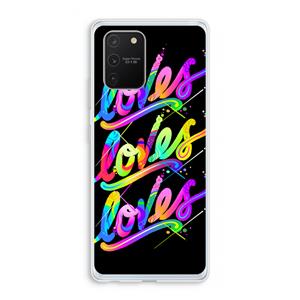 CaseCompany Loves: Samsung Galaxy S10 Lite Transparant Hoesje