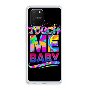 CaseCompany Touch Me: Samsung Galaxy S10 Lite Transparant Hoesje