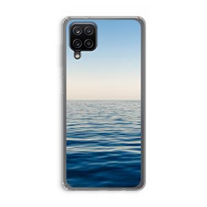CaseCompany Water horizon: Samsung Galaxy A12 Transparant Hoesje