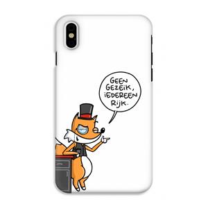 CaseCompany Geen Gezeik: iPhone XS Tough Case