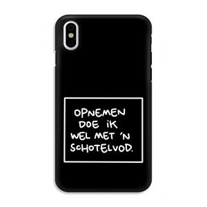 CaseCompany Schotelvod: iPhone XS Tough Case