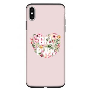 CaseCompany GRL PWR Flower: iPhone XS Max Tough Case