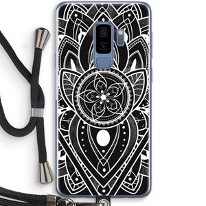 CaseCompany It's Complicated: Samsung Galaxy S9 Plus Transparant Hoesje met koord