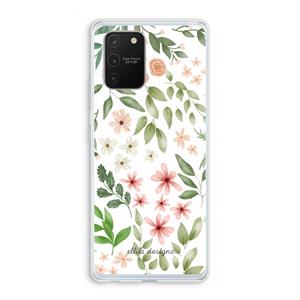 CaseCompany Botanical sweet flower heaven: Samsung Galaxy S10 Lite Transparant Hoesje