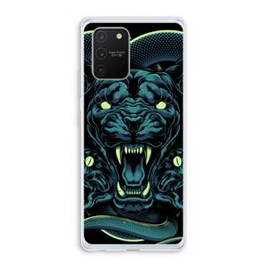 CaseCompany Cougar and Vipers: Samsung Galaxy S10 Lite Transparant Hoesje