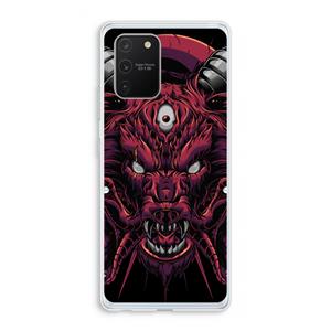 CaseCompany Hell Hound and Serpents: Samsung Galaxy S10 Lite Transparant Hoesje