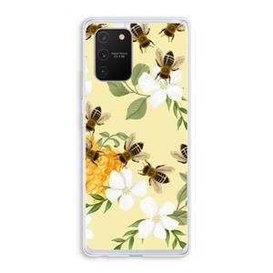 CaseCompany No flowers without bees: Samsung Galaxy S10 Lite Transparant Hoesje