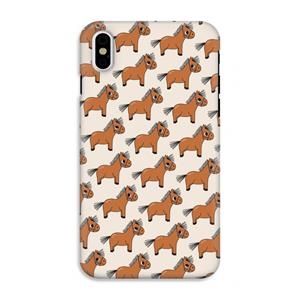 CaseCompany Pony: iPhone XS Tough Case