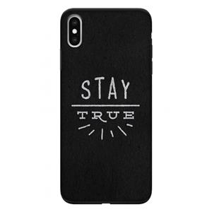 CaseCompany Stay true: iPhone XS Max Tough Case