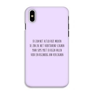 CaseCompany Regenboog: iPhone XS Tough Case