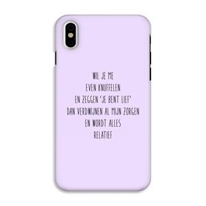 CaseCompany Relatief: iPhone XS Tough Case