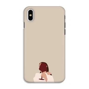 CaseCompany I drink wine: iPhone XS Tough Case