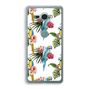 CaseCompany Kleurrijke papegaaien: Sony Xperia XZ2 Compact Transparant Hoesje