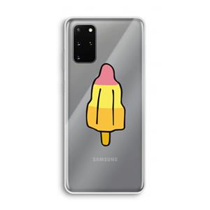 CaseCompany Raketijsje: Samsung Galaxy S20 Plus Transparant Hoesje