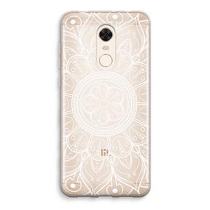 CaseCompany Roses Are Red: Xiaomi Redmi 5 Transparant Hoesje