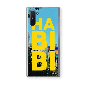 CaseCompany Habibi Majorelle : Samsung Galaxy Note 10 Transparant Hoesje