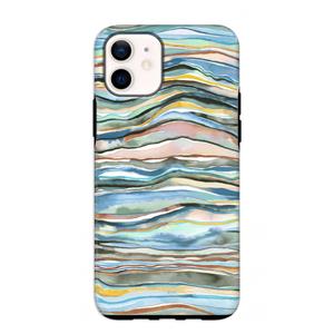 CaseCompany Watercolor Agate: iPhone 12 mini Tough Case