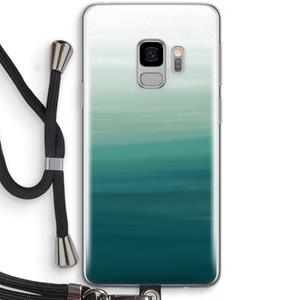 CaseCompany Ocean: Samsung Galaxy S9 Transparant Hoesje met koord