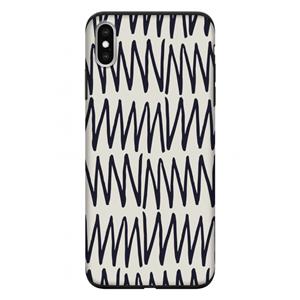 CaseCompany Marrakech Zigzag: iPhone XS Max Tough Case