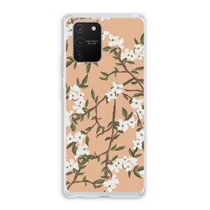 CaseCompany Blossoming spring: Samsung Galaxy S10 Lite Transparant Hoesje